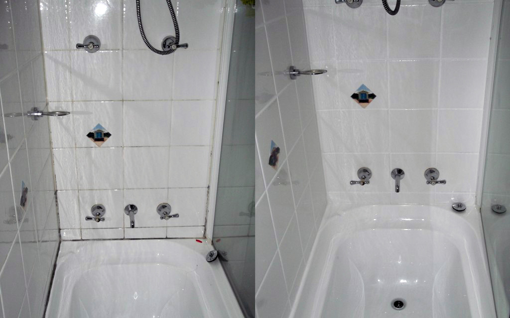 shower restoration before after