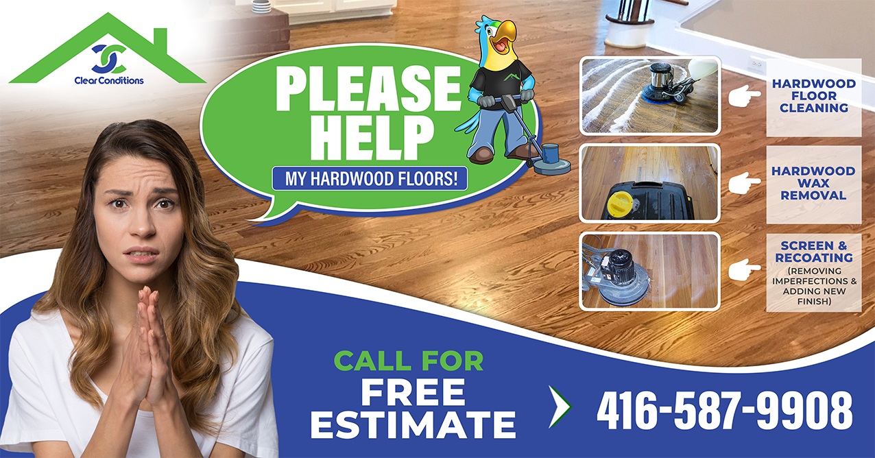 clear conditions hardwood floors cleaning